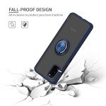 Wholesale Tuff Slim Armor Hybrid Ring Stand Case for Samsung Galaxy Note 20 Ultra (Navy Blue)